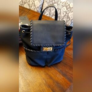 Matte Black JustFab Backpack